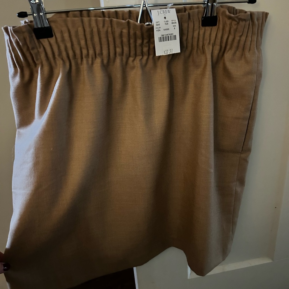 Jcrew pull-on skirt